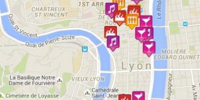 Mapa gej Lyon